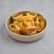 Vegi Tortilla and Frys