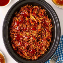 Pulled Pork με Σάλτσα Κόκκινη