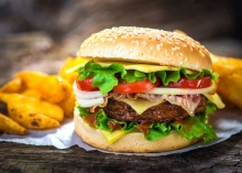 Double Chicken Pane Burger