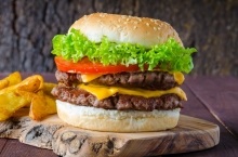 Double Feta Burger