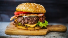 New York Jack Daniels Burger