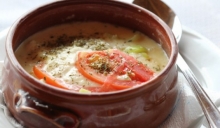 Μπουγιουρντί με Πιπεριά, Ντομάτα και Φέτα