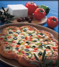 Πίτσα Ethnic (mega margarita)