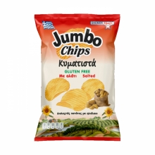 Jumbo Chips Αλάτι Κυματιστά 130gr
