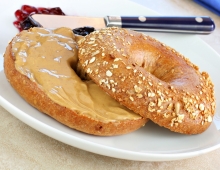 Bagel Ταχίνι Ολικής και Μέλι