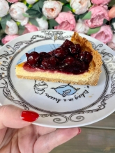 Cheesecake New York με Σως Κεράσι