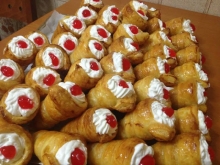 Κορνεδάκι με Κρέμα