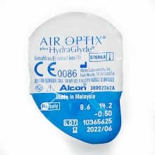 Airoptix Plus Hydragel Μηνιαίοι Φακοί Επαφής (1τμχ)