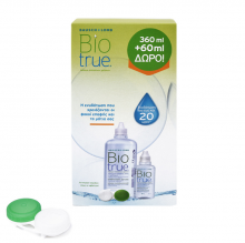 Biotrue Υγρό Φακών 360ml + 60ml ΔΩΡΟ