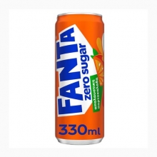 Fanta Πορτοκαλάδα Zero 330ml