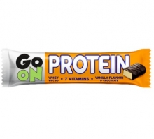 Go On Nutrition Protein Bar Vanilla Flavour Chocolate 50gr