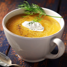 Σούπα Γλυκιάς Κολοκύθας Βελουτέ