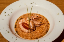 Τραχανότο με Φρέσκες Γαρίδες