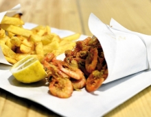 Γαρίδα Φρέσκια Τηγανητή