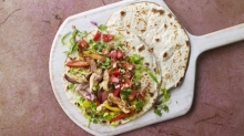 Fajitas Χοιρινό