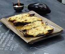 Μελιτζάνες Παπουτσάκια