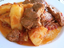 Κόκορας Χωριάτικος με Φέτα