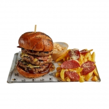 Cheesus Burger