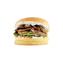 Mushroom Burger Cheddar and Bacon Box