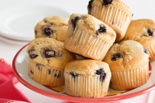 Muffin Βανίλια με Κομματάκια Σοκολάτας