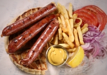 Λουκάνικα Χειροποίητα Χιώτικα Μερίδα (4 τεμ)