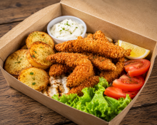 Chicken Finger Sticks Μερίδα (7 τεμ)