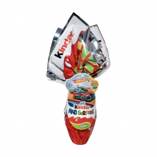 Αυγό Kinder Maxi Surprise Hot Weels Πασχαλινό Σοκολατένιο 150gr