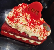 Τούρτα Red Velvet Καρδιά