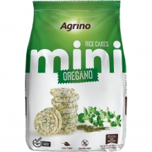 Agrino Mini Ρυζογκοφρέτες Ρίγανη 50gr