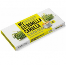 Citronella 10 Κεριά Ρεσό 105gr