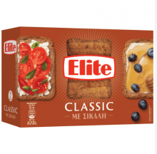Elite Φρυγανιές Σίκαλης 2x180gr