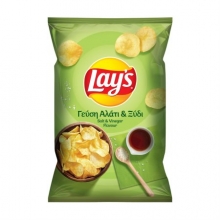 Lays Πατατάκια Αλάτι και Ξύδι 95gr