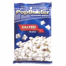 PopBuster Microwave Popcorn Γεύση Αλάτι 100gr