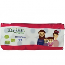 Regina Green Χαρτί Υγείας 10 Ρολά 4 Φύλλα