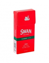 Swan Φιλτράκια Κόκκινο Slim 102τμχ