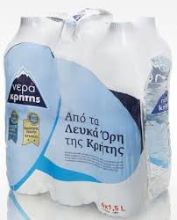 Κρήτης Φυσικό Μεταλλικό Νερό 6x1.5lt