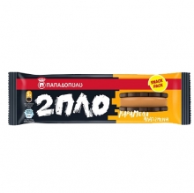 Παπαδοπούλου Snack Pack Μπισκότα 2πλο Αλατισμένη Καραμέλα 3τμχ 57gr