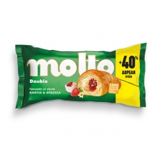 Κρουασάν Molto Φράουλα και Βανίλια 110gr