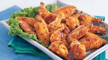 BBQ Chicken Wings Μερίδα