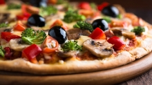 Πίτσα Vegetarian (ΜΕΓΑΛΗ)