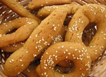 Κουλουράκια Λαδιού με Σισάμι 400gr