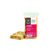 Μπάρα Δημητριακών Χειροποίητη Cranberry και Αμύγδαλο 70gr