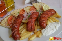 Λουκάνικο Χωριάτικο Σχάρας Μερίδα