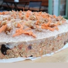 Τάρτα Καρότου (Ωμοφαγικό)