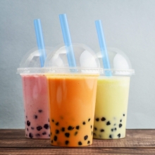 Bubble Tea με Πέρλα Φράουλα
