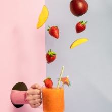 Pink Paradise Smoothie