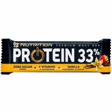 Μπάρα Nutrition Protein 33 Vanilla Raspberry Flavor 50gr