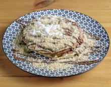 1 Καφές επιλογής + 1 Μερίδα Pancakes Γλυκιά επιλογής