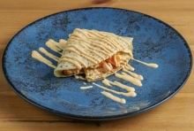 Mini Κρεπάκι με Τυρί - Γαλοπούλα - Μαγιονέζα