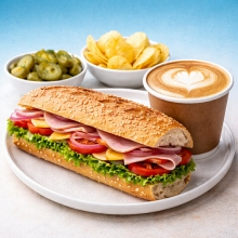 Sandwich and Coffee Deal